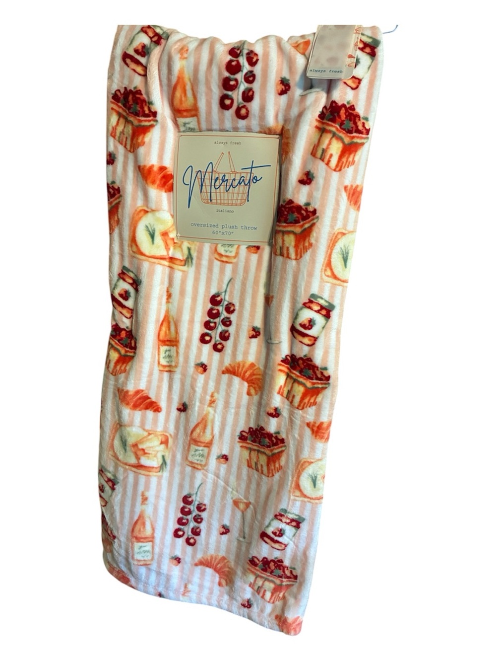 Italiano Oversized Plush Throw